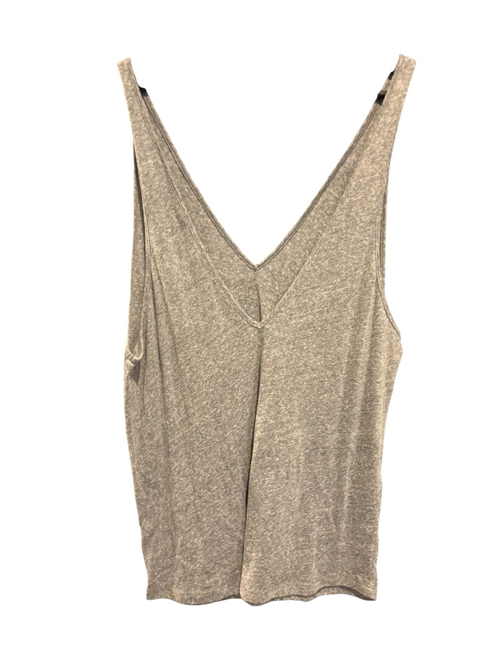 NUX Heathered Grey V-Neck Sleeveless Camisole